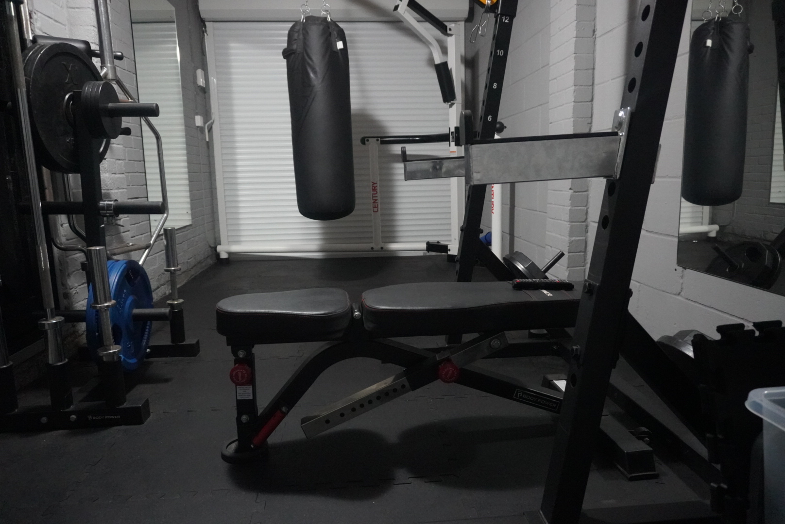 Private home gym personal training setup in Norwich